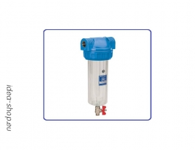 10" nagy teljesíményű vízszűrőház  ülepítő csappal