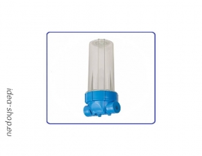 10” sokoldalú beltéri kétrészes vízszűrőház csapra /fejre-állítva/