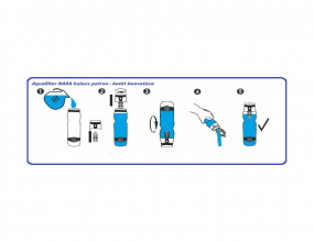 Aquafilter Nasa Kulacs Blue