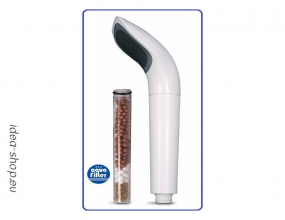 Aquafilter Deluxe Ionic Zuhanyfej Fekete