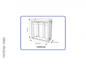 Aquafilter Big Blue Háromlépcsős Állomás