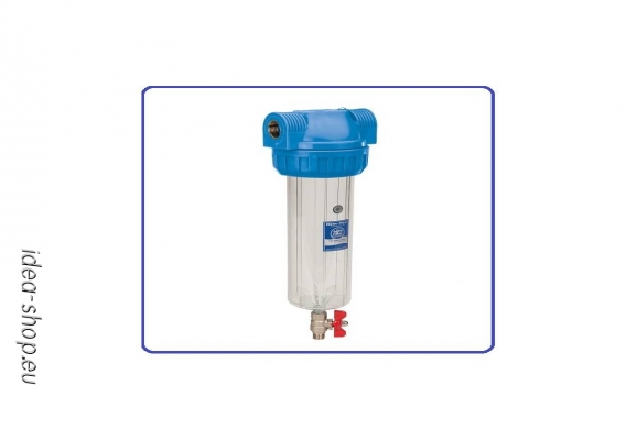 10" nagy teljesíményű vízszűrőház ülepítő csappal