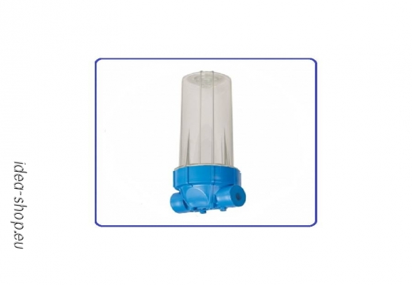 10” sokoldalú beltéri kétrészes vízszűrőház csapra /fejre-állítva/