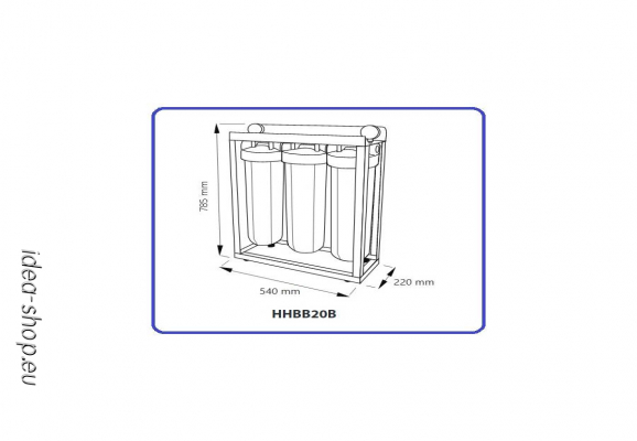 Aquafilter Big Blue Háromlépcsős Állomás