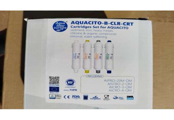 Aquafilter Excito-B 4 db Patron Csere Szett