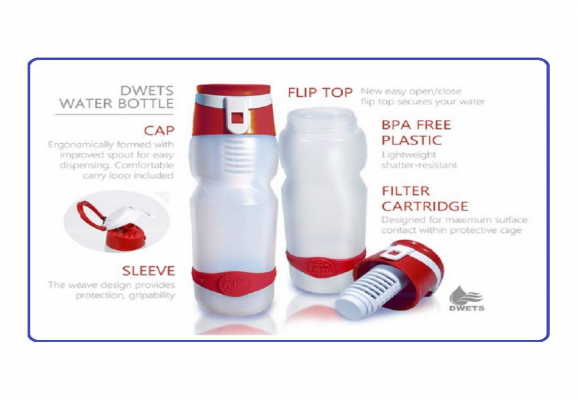 Aquafilter NASA Kulacs Red