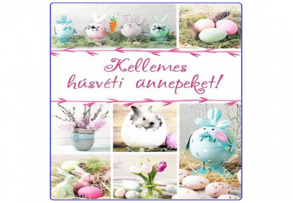 Kellemes húsvéti ünnepeket!